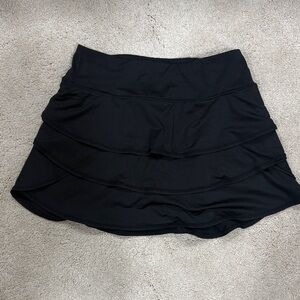 Ideology Black Athletic Skirt with Built in Short